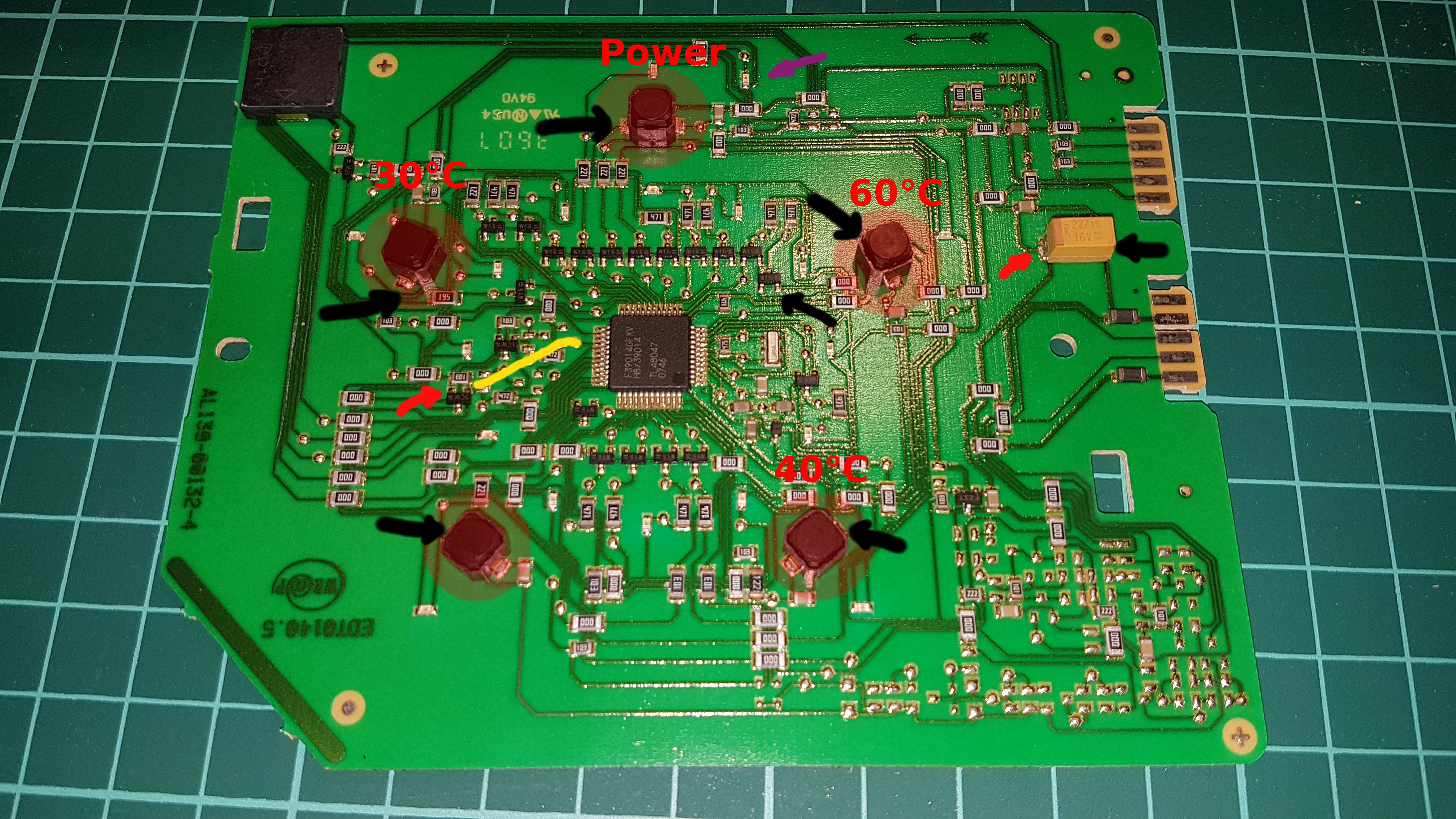 Indesit SIXL control board